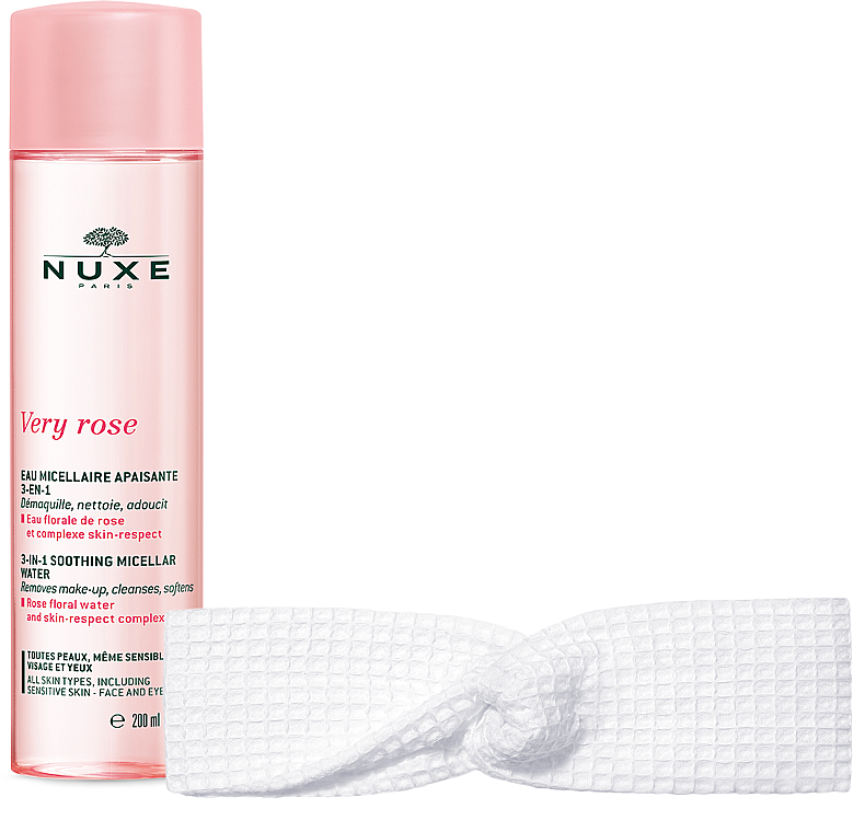 Nuxe Very Rose 3 in 1 Soothing Micellar Water - Nuxe Very Rose 3 in 1 Soothing Micellar Water — фото N4