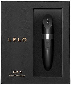Вибратор, черный - Lelo Mia 2 USB Pocket Vibrator Black — фото N1