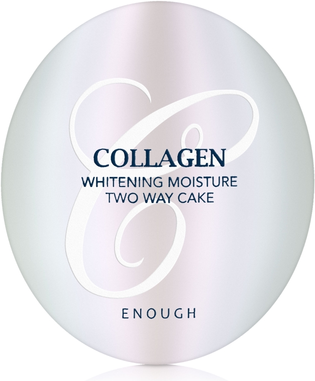 Powder with replaceable unit - Collagen 3 in 1 Whitening Moisture Two Way Cake SPF28 — фото N2