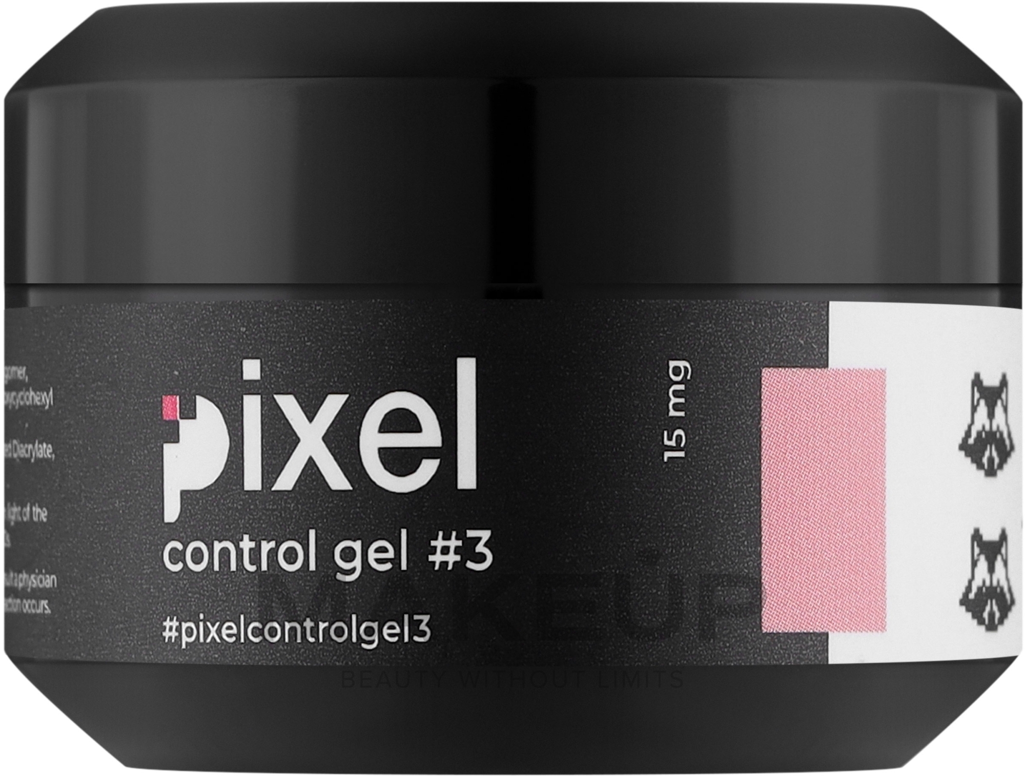 Pixel UV/LED One Phase Builder Gel Cover - Камуфлирующий гель, 15 мл:  купить по лучшей цене в Украине | Makeup.ua