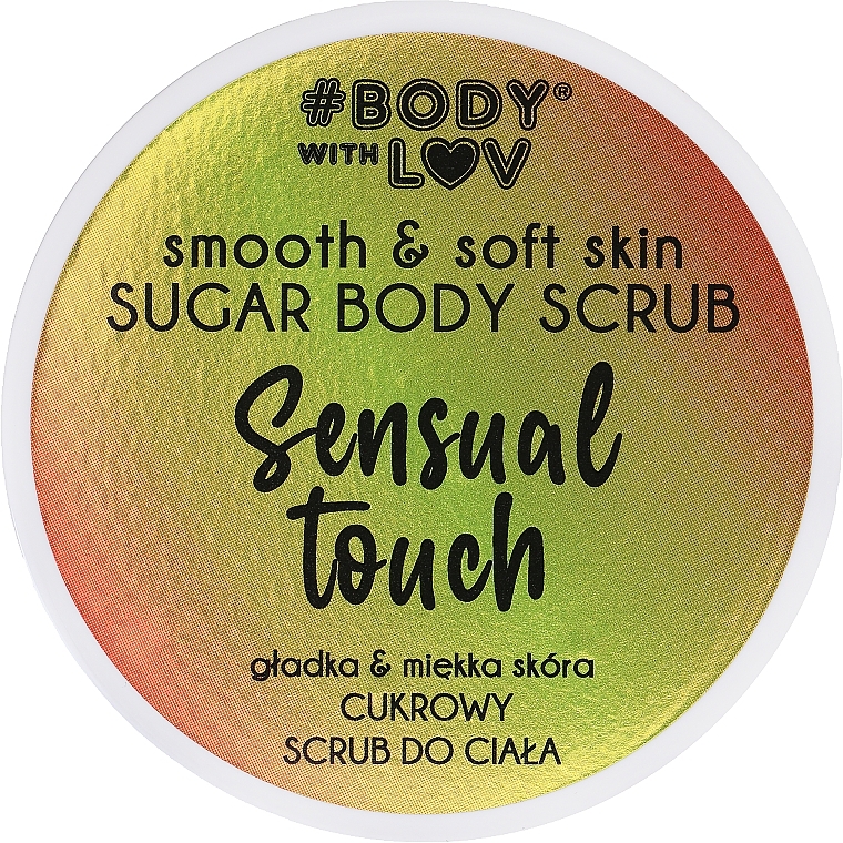Сахарный скраб для тела - Body with Love Sensual Touch Sugar Body Scrub — фото N1