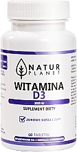 Духи, Парфюмерия, косметика Витамин D3 2000 IU в таблетках - Natur Planet Vitamin D3 2000 IU
