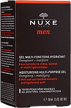 Багатофункціональний зволожуючий гель - Nuxe Men Gel Multi-Fonctions Hydratant — фото N2