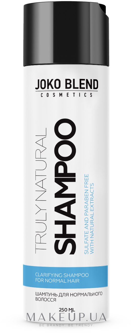 Безсульфатний шампунь для нормального волосся - Joko Blend Truly Natural Shampoo — фото 250ml