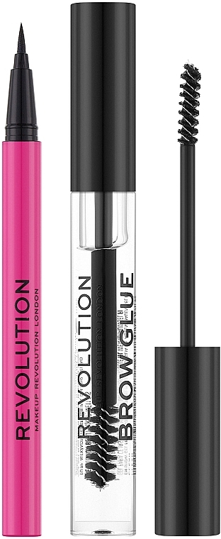 Набор, 2 продукта - Makeup Revolution Eye & Brow Icons Gift Set — фото N2