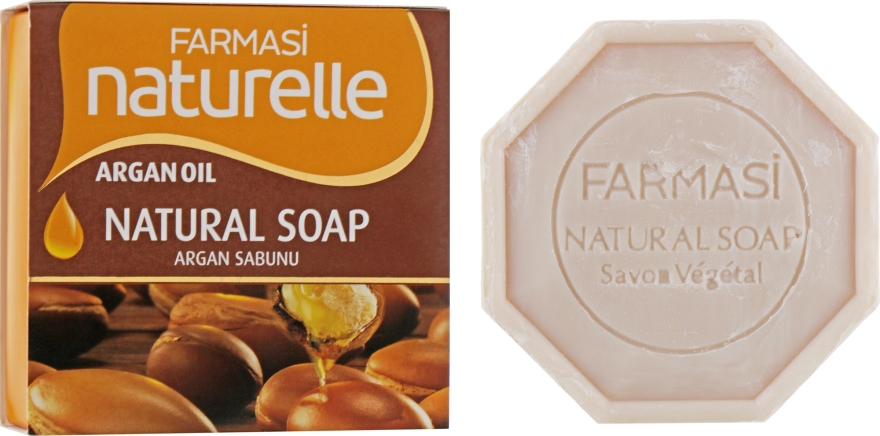 Натуральное мыло с аргановым маслом - Farmasi Naturelle Argan Oil Soap