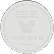 Массажная свеча "Лесные ягоды" - Pauline's Candle Forest Berries Manicure & Massage Candle — фото N3