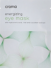 Парфумерія, косметика Маска для шкіри навколо очей - Croma Energizing Eye Mask