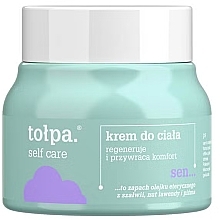 Крем для тіла - Tolpa Self Care Sen — фото N1