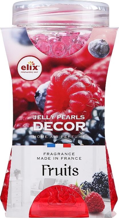 Ароматичні гелеві кульки з фруктовим ароматом - Elix Perfumery Art Jelly Pearls Decor Fruits Home Air Perfume — фото N1