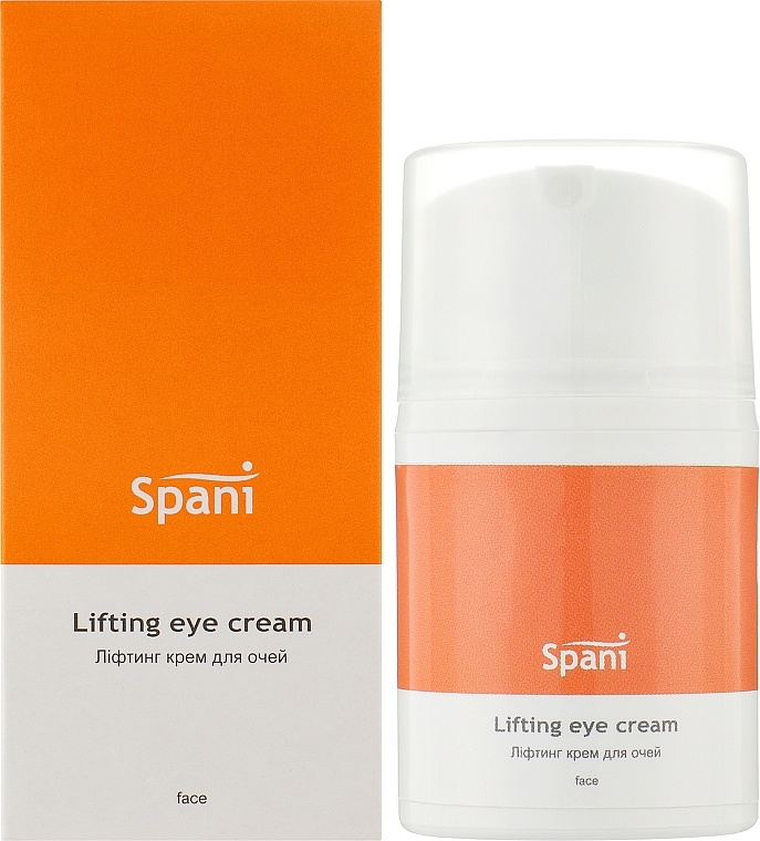 Увлажняющий крем для кожи вокруг глаз - Spani Lifting Eye Cream — фото N2