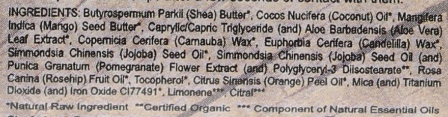 Натуральне масло для губ "Полуниця" - Shy Deer Natural Lip Butter Strawberry — фото N2