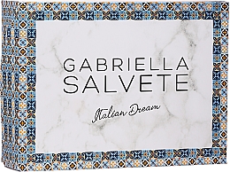Парфумерія, косметика Набір - Gabriella Salvete Italian Dream Gift Box (palette/20g + mascara/12ml + brush/1pc)