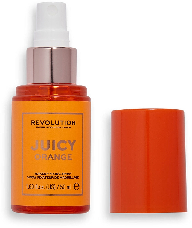 Фиксирующий спрей - Makeup Revolution Neon Heat Juicy Orange Priming Misting Spray — фото N2
