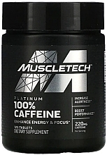 Пищевая добавка "Кофеин" - Muscletech Platinum 100% Caffeine, 220 mg — фото N1