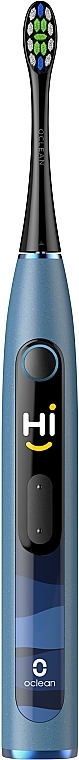 Электрическая зубная щетка Oclean X10 Blue - Oclean X10 Electric Toothbrush Blue — фото N2