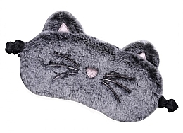 Маска для сну "Сірий кіт" - Ecarla — фото N1