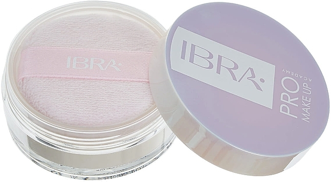 Прозора розсипчаста пудра - Ibra No More Pore Transparent Powder — фото N2