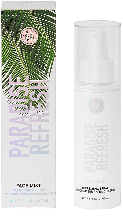 Мист для лица - BH Cosmetics Paradise Refresh Moisturizing Face Mist — фото N1