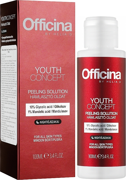 Пілінг для обличчя - Helia-D Officina Youth Concept Peeling Solution — фото N2