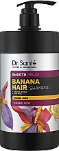 Шампунь для волос - Dr. Sante Banana Hair Smooth Relax Shampoo — фото N3