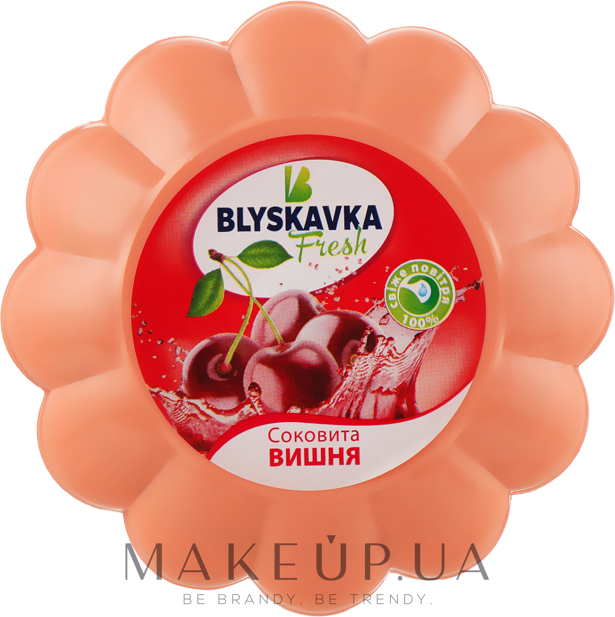Освежитель гелевый "Сочная вишня" - Blyskavka Fresh — фото 150ml