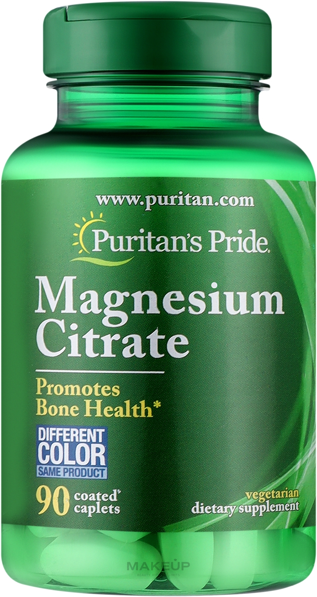 Дієтична добавка "Магній цитрат" - Puritan's Pride Magnesium Citrate — фото 90шт
