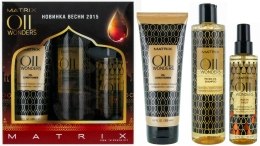 Духи, Парфюмерия, косметика Набор - Matrix Oil Wonders (shm/300ml + cond/200ml + oil/125ml)