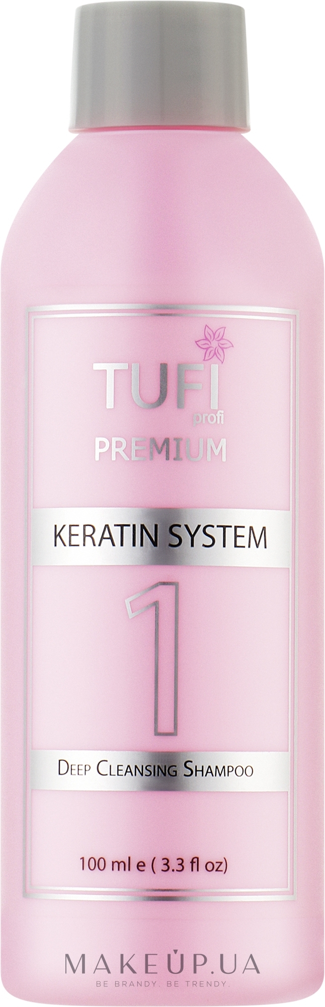 Шампунь для глубокого очищения - Tufi Profi Premium Deep Cleansing Shampoo — фото 100ml