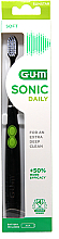 Електрична зубна щітка, м'яка, чорна - G.U.M Sonic Daily — фото N1
