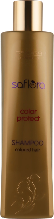 Шампунь для фарбованого і тонованого волосся - Demira Professional Saflora Color Protect — фото N1