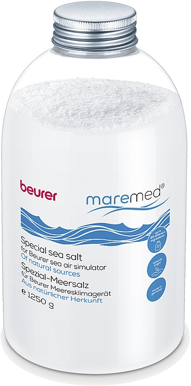 Специальная морская соль для климатического комплекса MK 500 - Beurer Special Sea Salt For Use With Maremed — фото N1