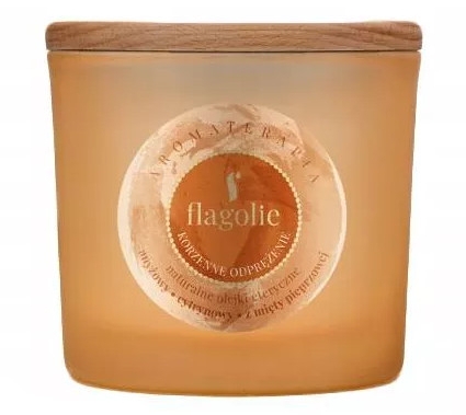 Ароматическая свеча в стакане "Расслабляющая" - Flagolie Fragranced Candle Relaxing — фото N1