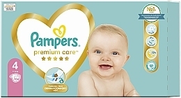 Подгузники Pampers Premium Care. Размер 4 (Maxi), 9-14кг, 104 штук - Pampers — фото N2