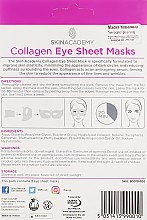 Маска для області навколо очей з колагеном - Skin Academy Eye Sheet Mask Collagen — фото N2