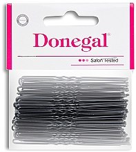 Духи, Парфюмерия, косметика Шпильки для волос, черные 7 см, 50 шт - Donegal Hair Grips 