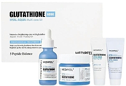 Набор для лица с глутатионом - Medi-Peel Glutathione Hyal Aqua Multi Care Kit (ser/30ml + cr/50ml + cr/15ml + gel/15ml) — фото N1