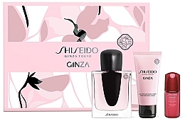 Shiseido Ginza - Набор (edp/50ml + b/lot/50ml + conc/10ml) — фото N1