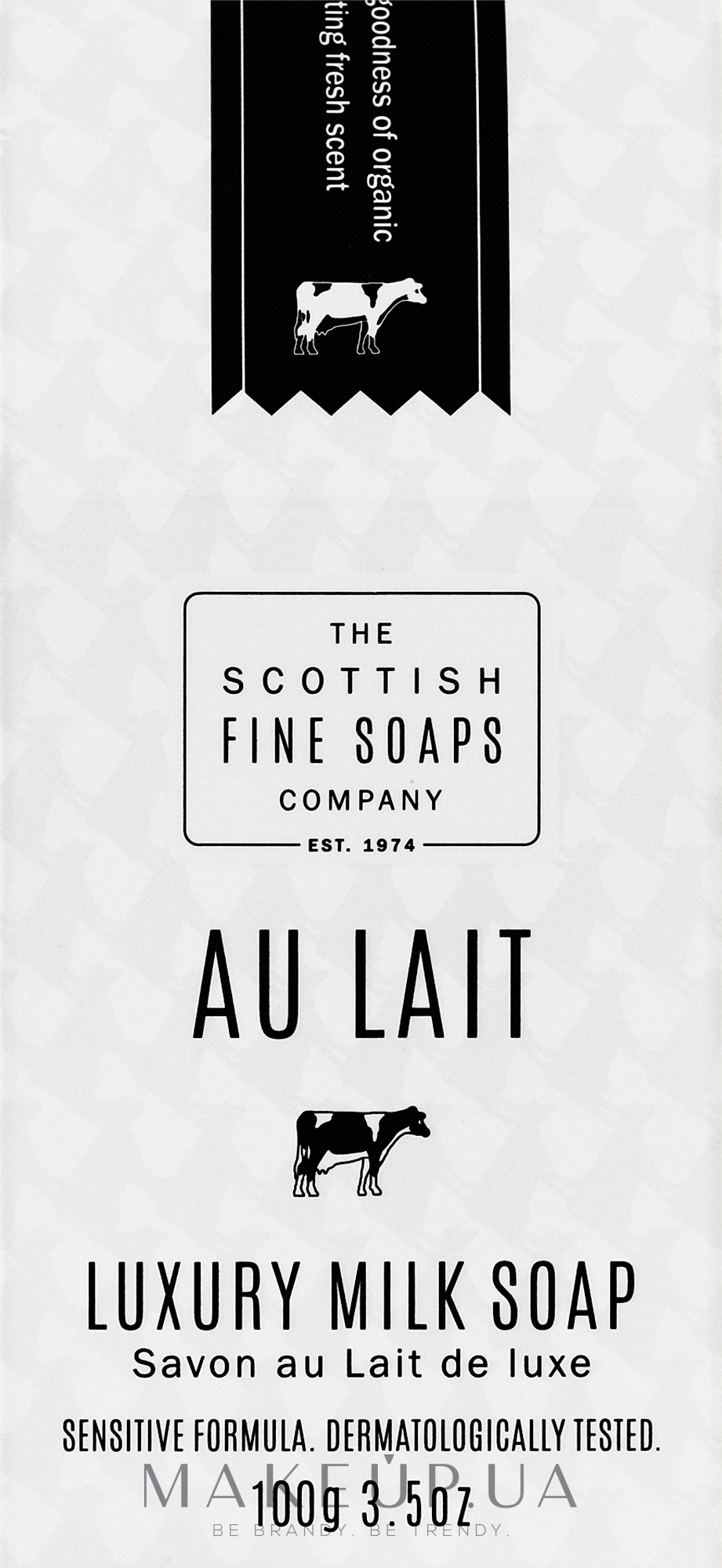 Увлажняющее мыло для рук - Scottish Fine Soaps Au Lait Luxury Milk Soap — фото 100g