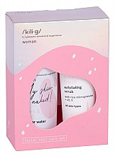 Парфумерія, косметика Набір - Kili·g Woman Facial Scin Care Set (micel/water150ml + scr/175ml)