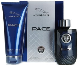 Духи, Парфюмерия, косметика Jaguar Pace - Набор (edt/100ml + sh/gel/200ml)