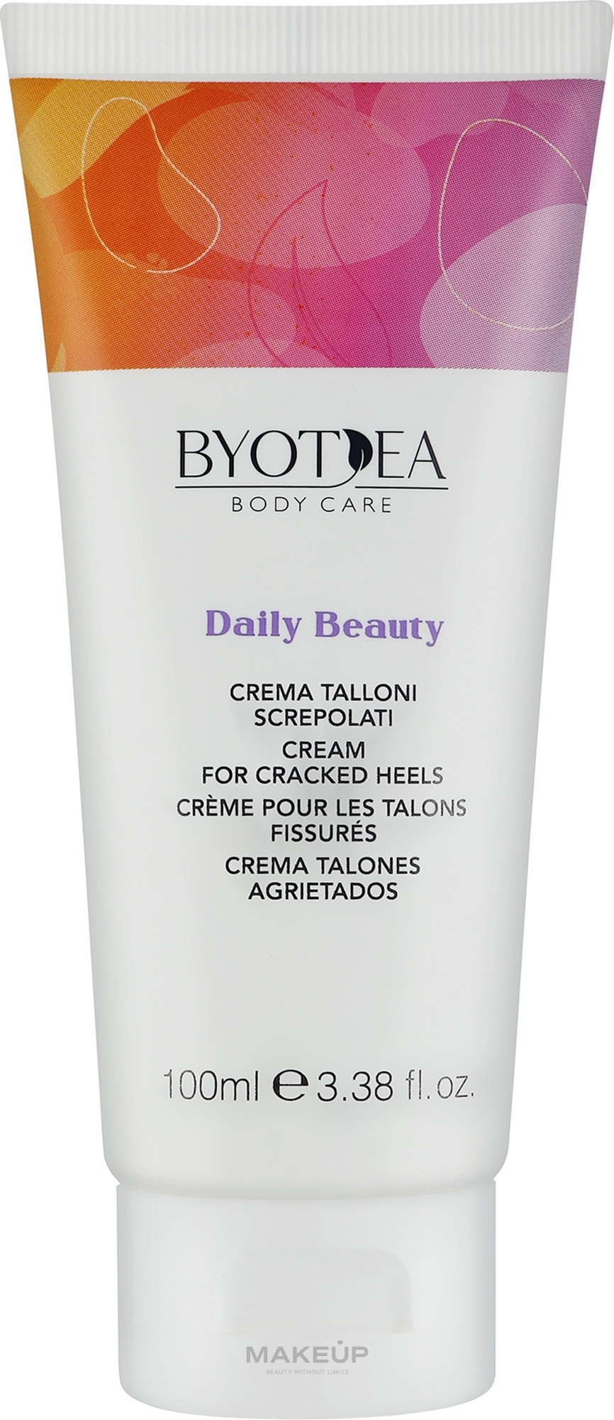 Крем проти тріщин на п'ятах - Byothea Daily Beauty Cream for Cracked Heels — фото 100ml