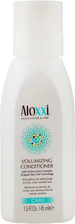 Кондиціонер для створення об'єму волосся - Aloxxi Volumizing Conditioner (міні) — фото N1