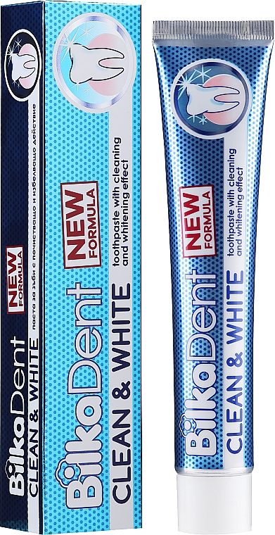 Зубная паста - Bilka Dent Expert Clean & White Toothpaste — фото N2