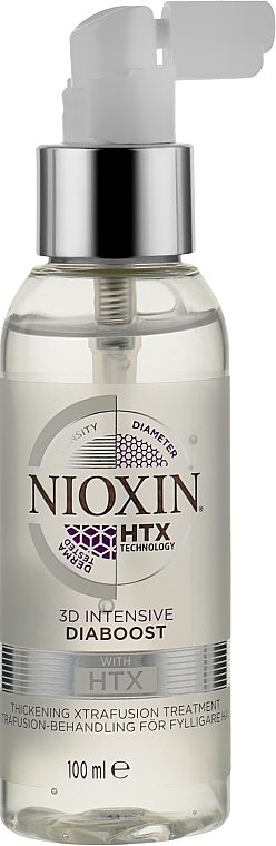 Эликсир для увеличения диаметра волос - Nioxin 3D Intensive Diaboost Thickening Xtrafusion Treatment — фото N1