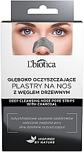 Смужки для носа "Глибоке очищення" - L'biotica Home Spa — фото N4