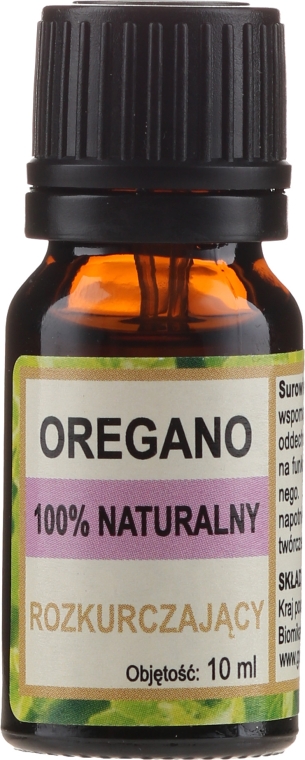Натуральное масло "Орегано" - Biomika Oregano Oil — фото N1