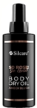 Парфумерія, косметика Суха олія для тіла - Silcare So Rose! So Gold! Body Dry Oil Amber Blush
