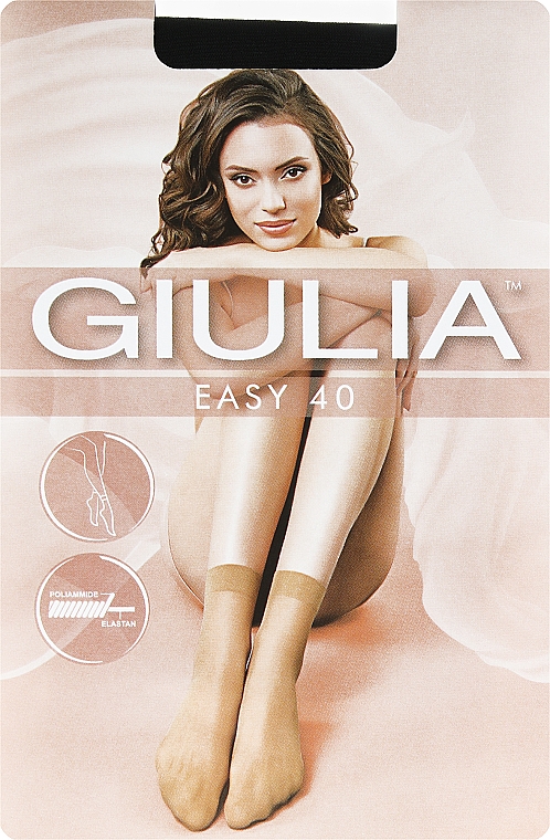 Шкарпетки "Easy 40" для жінок, nero - Giulia — фото N1