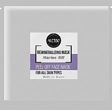 Реминерализирующая альгинатная маска с морским илом - Alesso Professionnel Alginate Peel-Off Face Mask  — фото N1